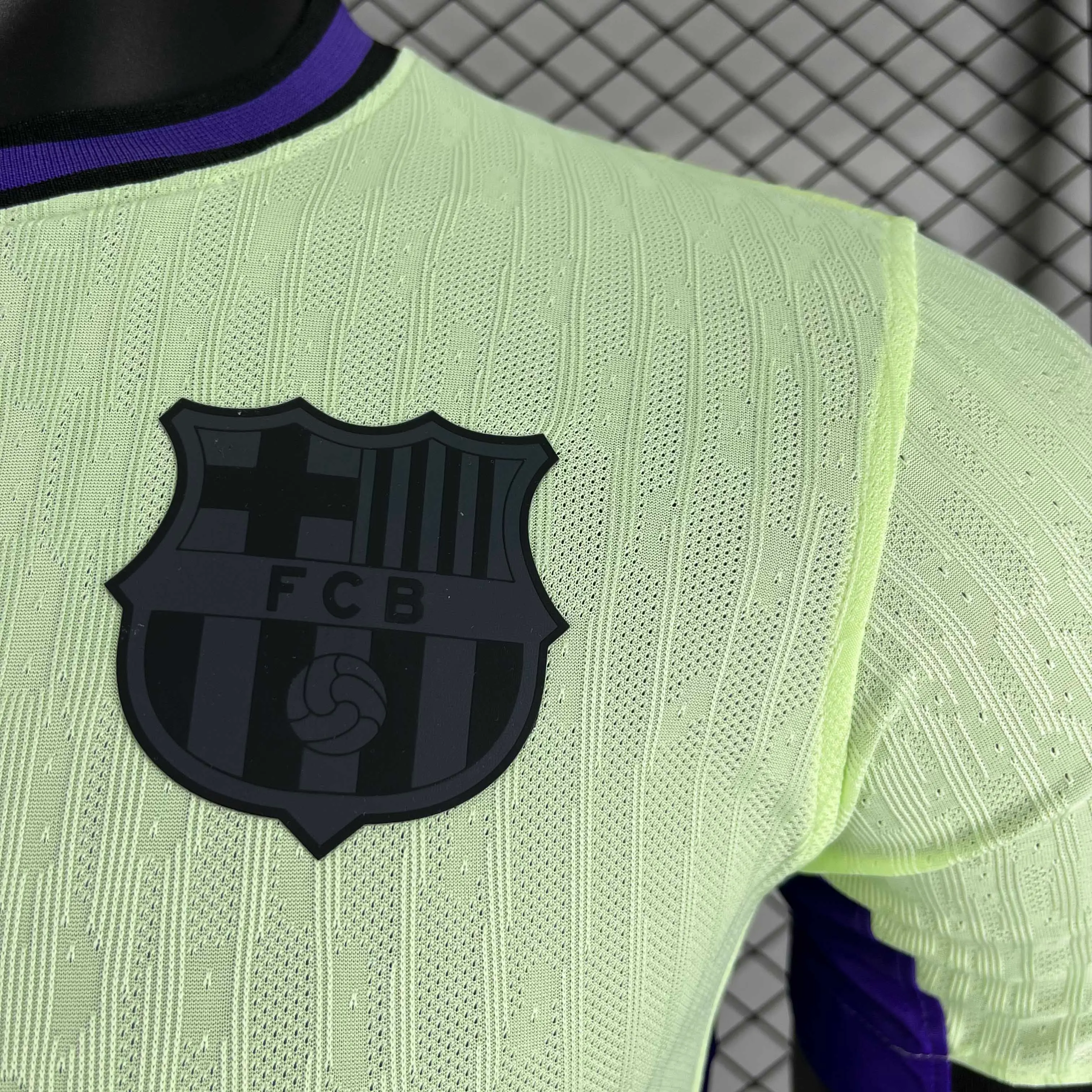 2025/2026 Versión Jugador Barcelona Tercera Camiseta Visitante Calidad Tailandesa — Vista 17