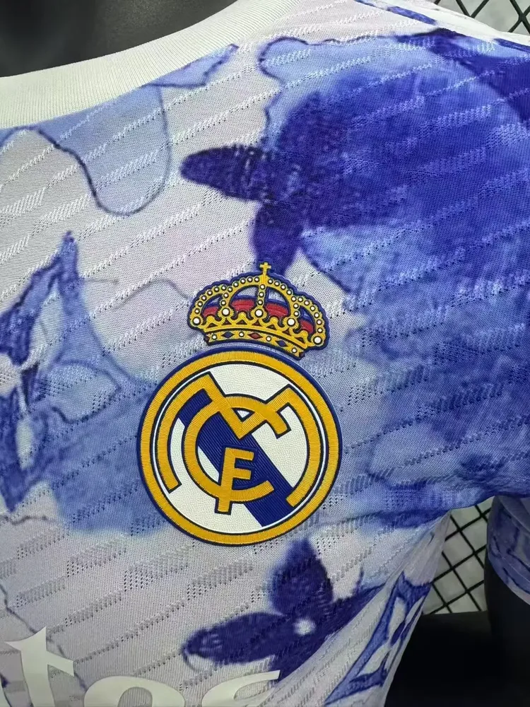 2025/2026 Versión Jugador Camiseta de Fútbol Edición Conjunta Real Madrid Lv Calidad Thai — Vista 5