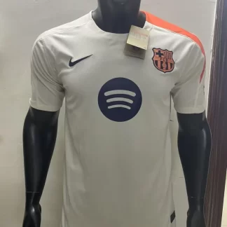 2025/2026 Versión Jugador Barcelona Camiseta de Fútbol Prepartido Entrenamiento Calidad Tailandesa — Vista 1