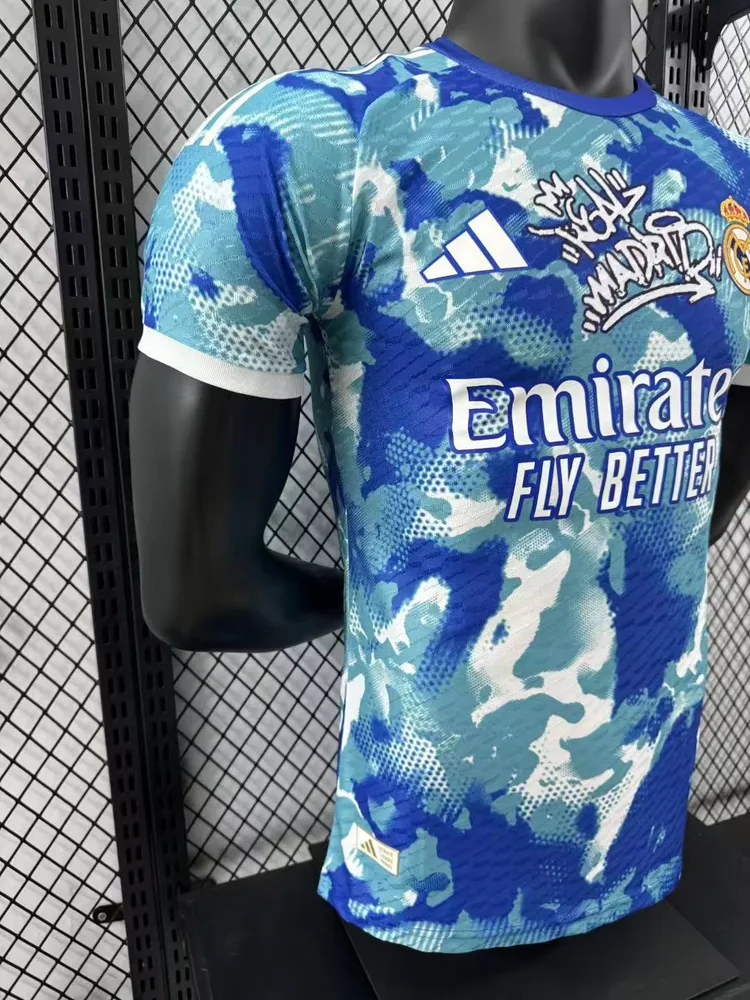 2024/2025 Versión Jugador Real Madrid Edición Especial 12 Camiseta de Fútbol Calidad Tailandesa — Vista 7
