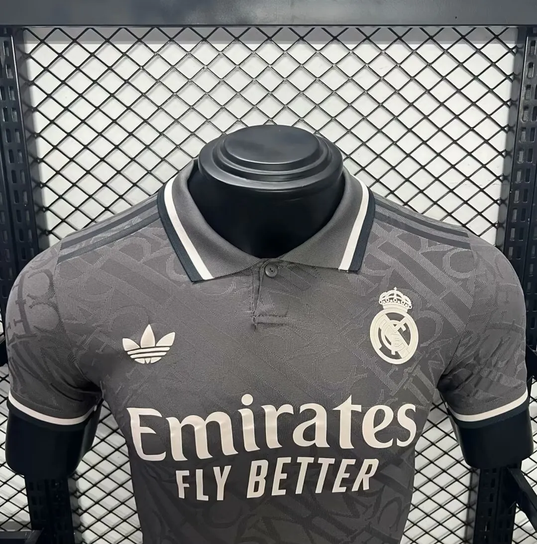 2024/2025 Versión Jugador Real Madrid Camiseta Tercera Visitante Calidad Tailandesa — Vista 6