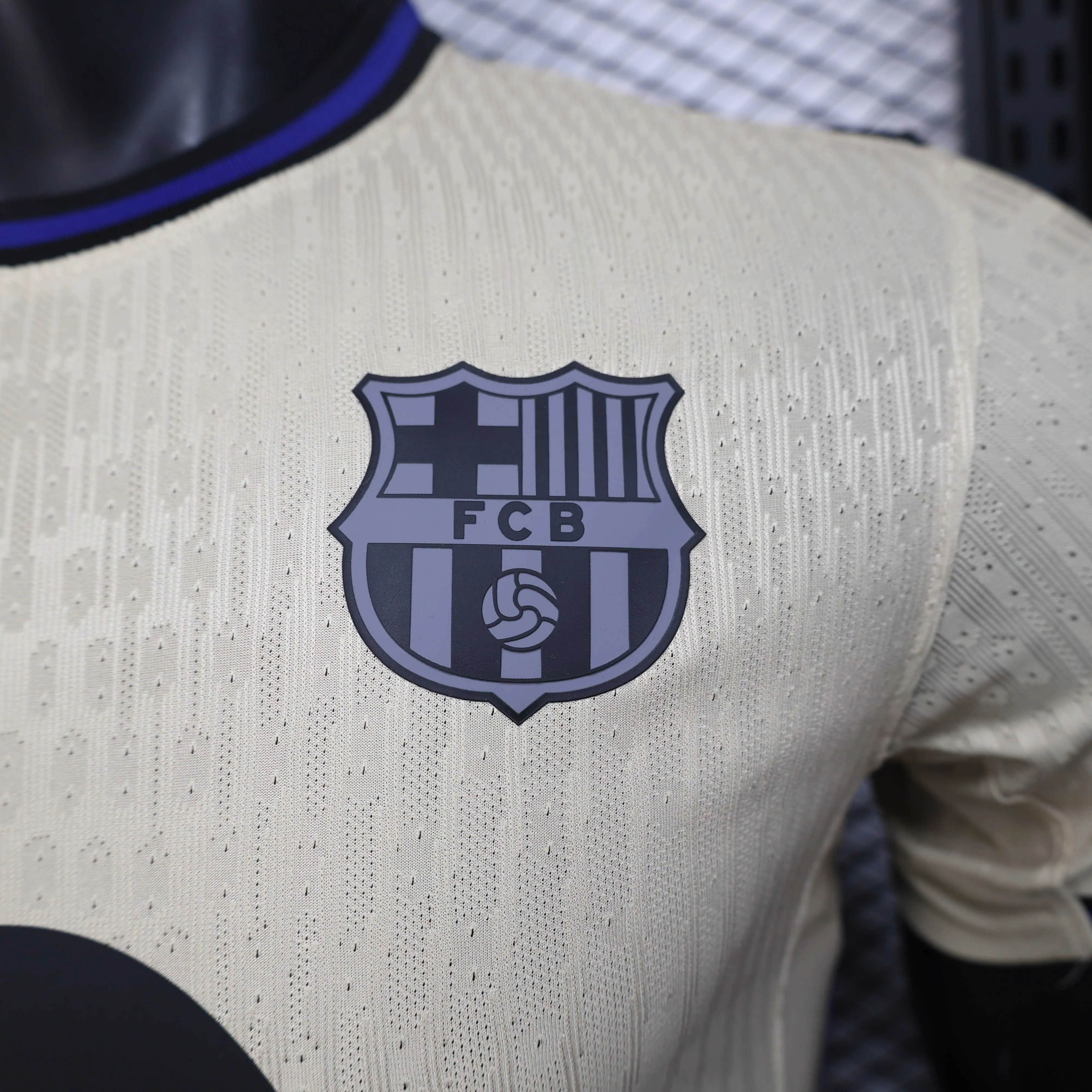 2025/2026 Versión Jugador Barcelona Visitante Camiseta de Fútbol Calidad Tailandesa — Vista 17