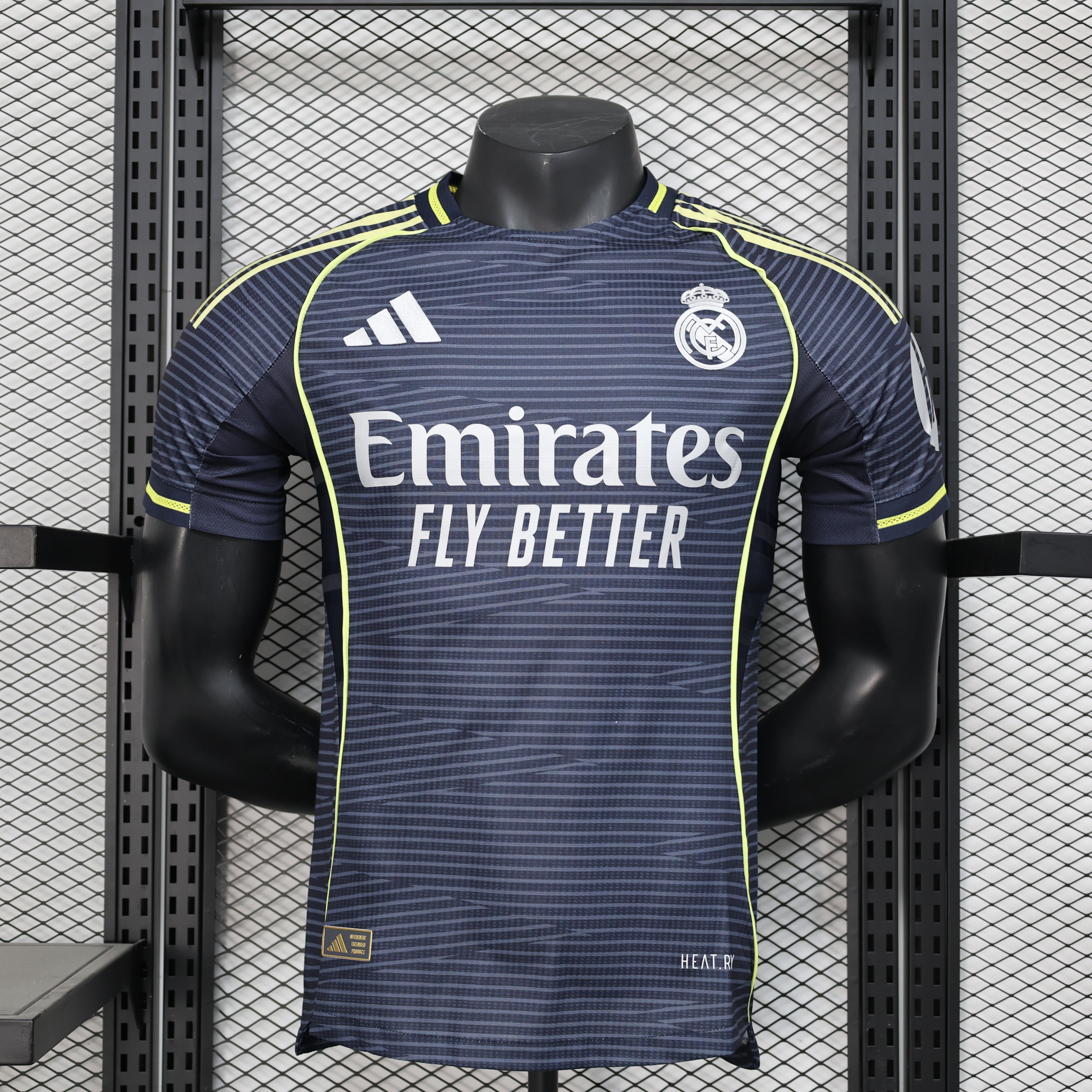 2025/2026 Versión Jugador Real Madrid Segunda Visitante Camiseta Fútbol Calidad Thai — Vista 11