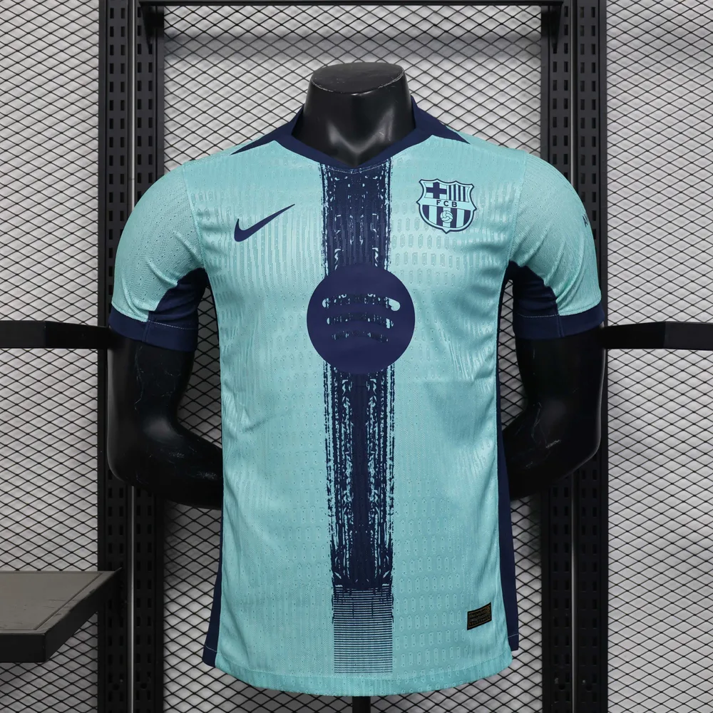 2025/2026 Versión Jugador Segunda Camiseta Visitante Barcelona Calidad Tailandesa — Vista 1