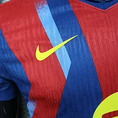 2025/2026 Versión Jugador Camiseta de Fútbol Cuarta Visitante del Barcelona Calidad Tailandesa — Vista 16