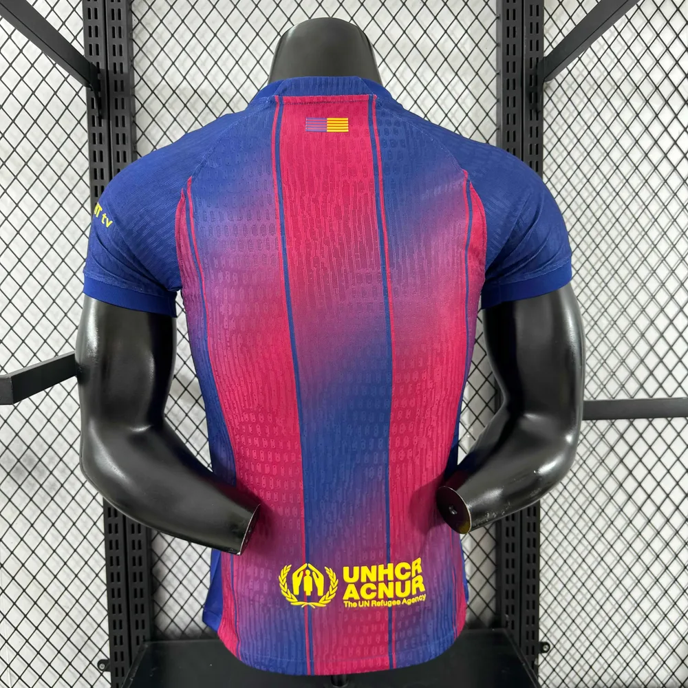 2025/2026 Versión Jugador Camiseta de Fútbol Local Colaboración Barcelona x Travis Scott Calidad Thai — Vista 2