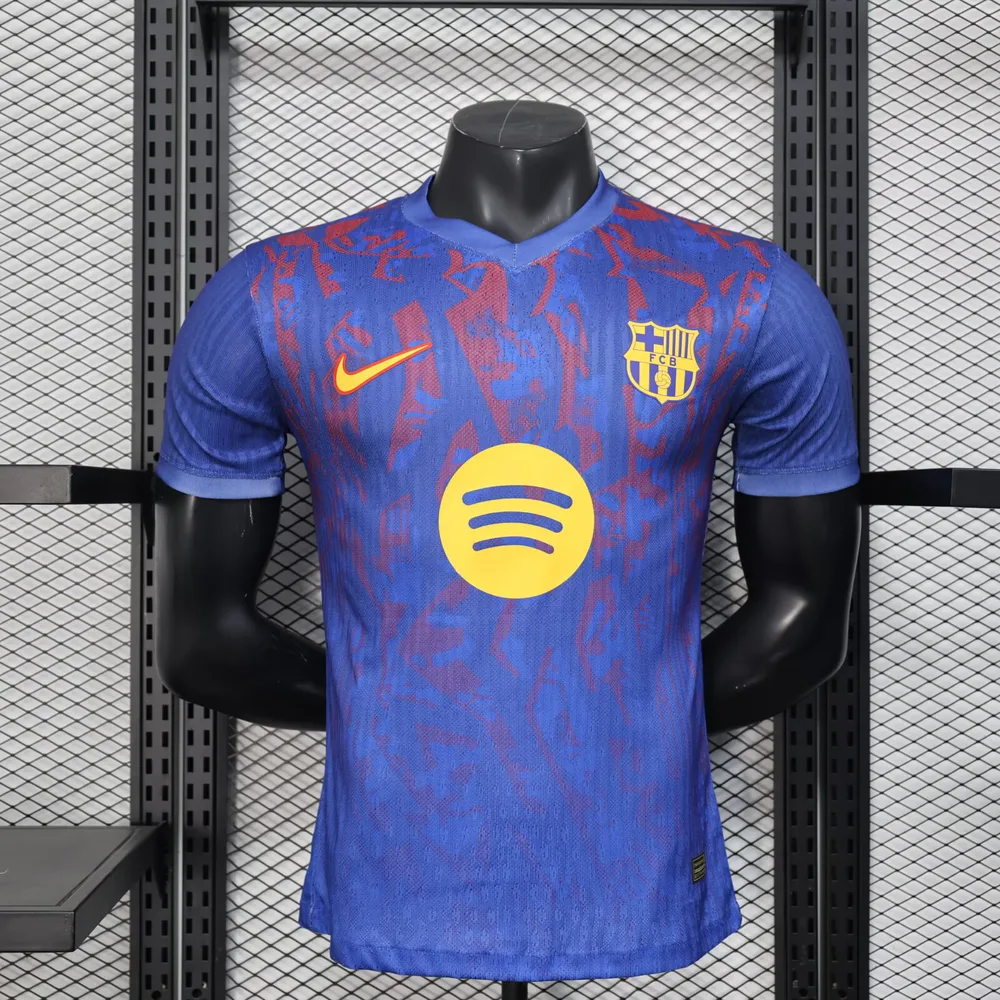 2025/2026 Camiseta de Fútbol Edición Especial 09 del Barcelona Versión Jugador Calidad Tailandesa — Vista 1