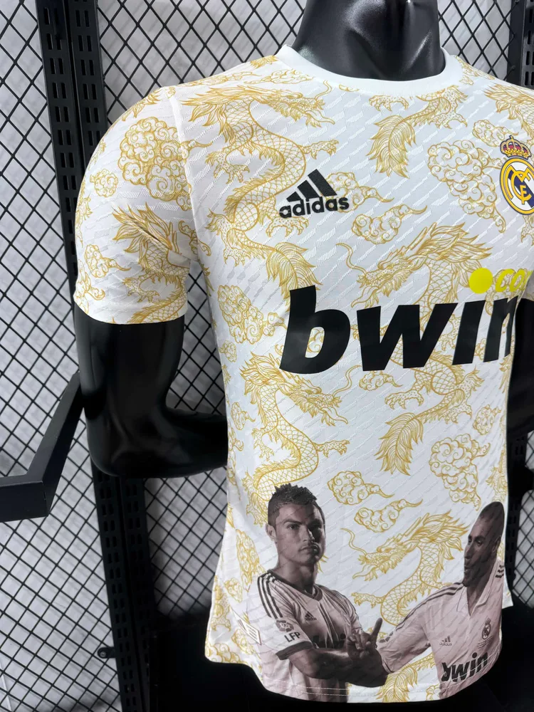 2025/2026 Versión Jugador Real Madrid Edición Especial 40 Camiseta Calidad Tailandesa — Vista 6