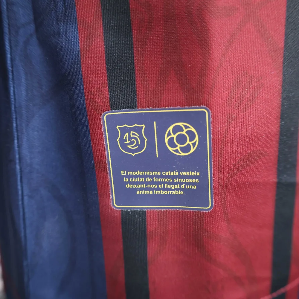 2025/2026 Barcelona Versión Jugador 125 Aniversario Camiseta Fútbol Calidad Tailandesa — Vista 8