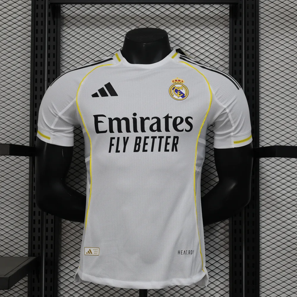 2025/2026 Versión Jugador Real Madrid Camiseta Local Calidad Tailandesa — Vista 1