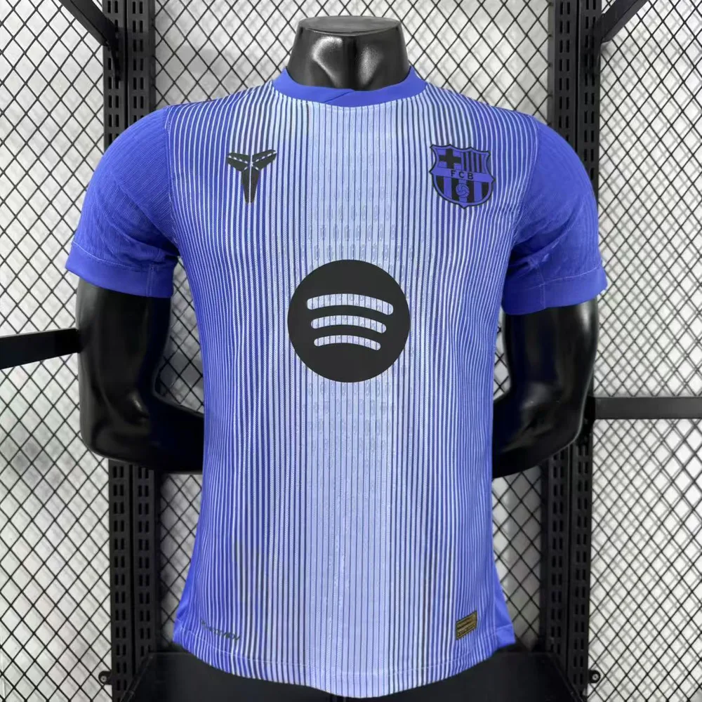 Camiseta de fútbol Entrenamiento Morado Barcelona Versión Jugador 2025/2026 Calidad Thai — Vista 1
