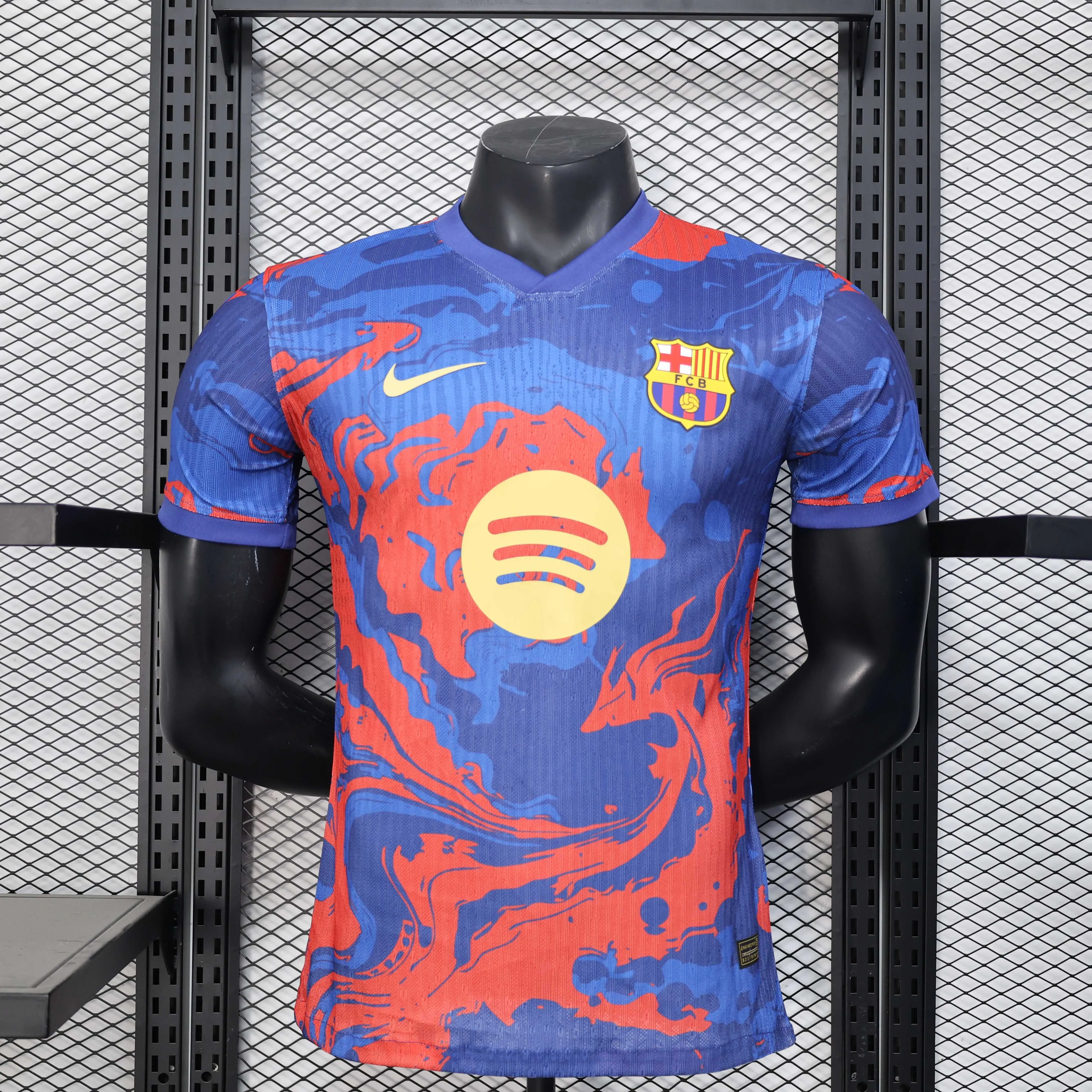 2025/2026 Barcelona Versión Jugador Edición Especial 05 Camiseta Fútbol Calidad Tailandesa — Vista 10