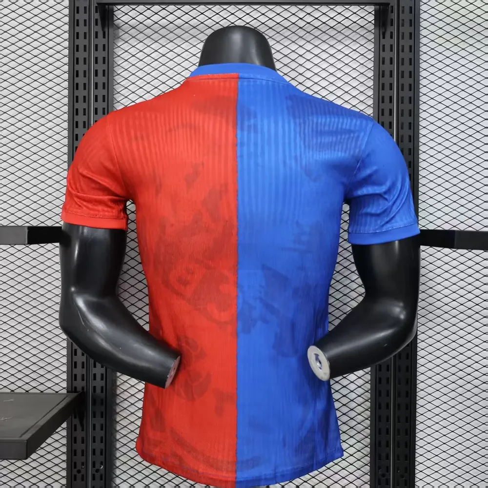 2025/2026 Camiseta Local Barcelona x Travis Scott Collab Versión Jugador Calidad Tailandesa — Vista 2