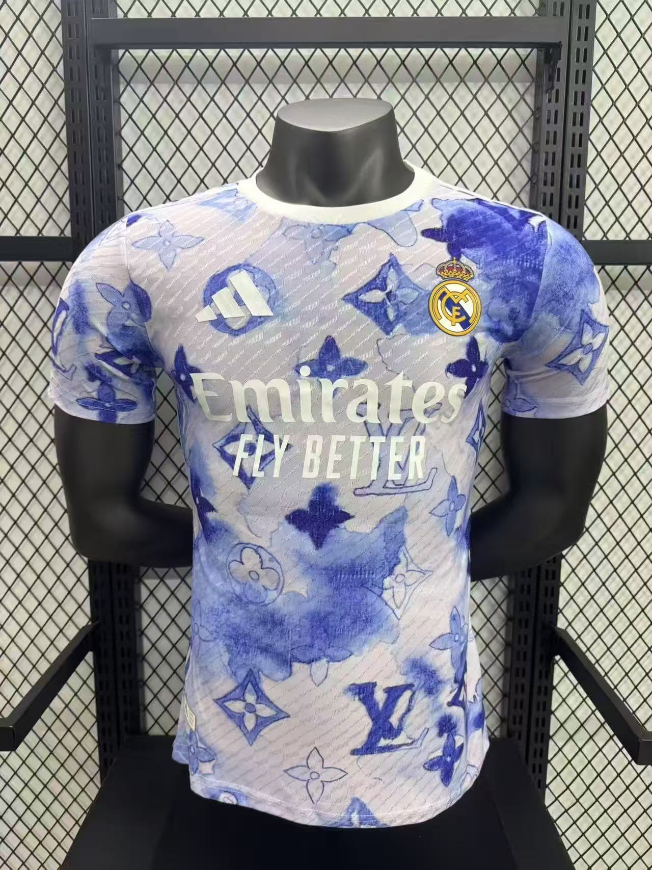 2025/2026 Versión Jugador Camiseta de Fútbol Edición Conjunta Real Madrid Lv Calidad Thai — Vista 10