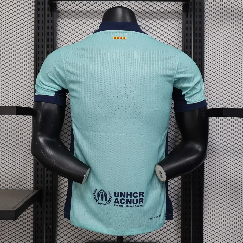 2025/2026 Versión Jugador Segunda Camiseta Visitante Barcelona Calidad Tailandesa — Vista 2