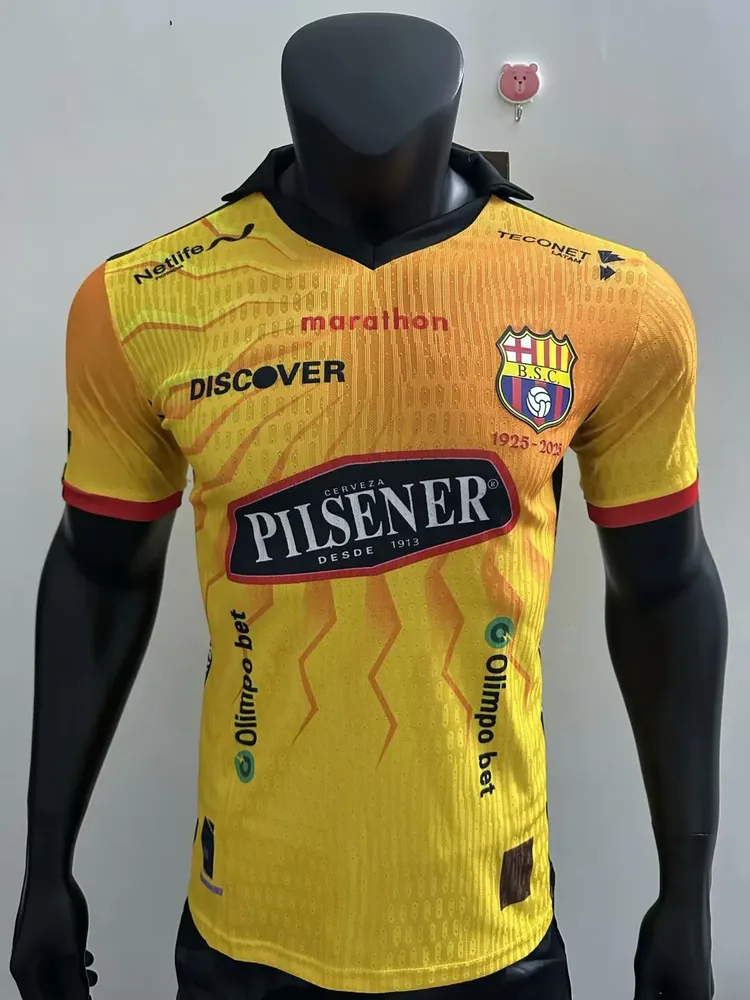2025/2026 Barcelona Versión Jugador Centenario Camiseta Fútbol Calidad Tailandesa — Vista 1