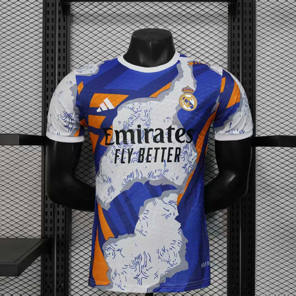 Camiseta de Fútbol Real Madrid 2025/2026 Versión Jugador Edición Especial 25 Calidad Tailandesa — Vista 1