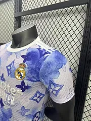 2025/2026 Versión Jugador Camiseta de Fútbol Edición Conjunta Real Madrid Lv Calidad Thai — Vista 7