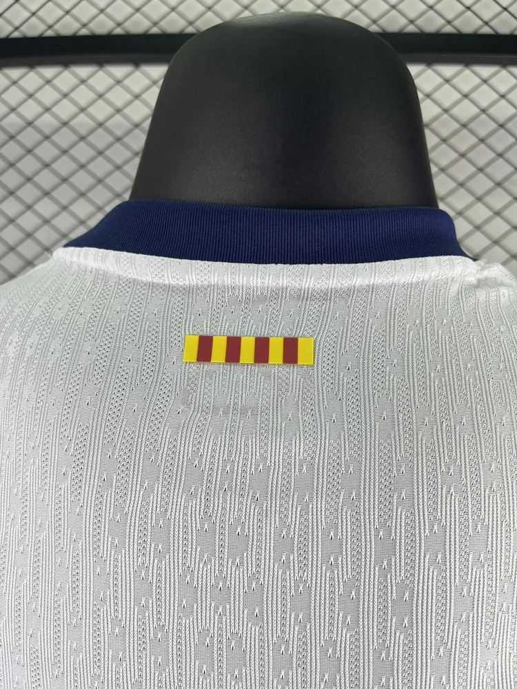 2025/2026 Versión Jugador Barcelona Camiseta Fútbol Blanca Coldplay Calidad Tailandesa — Vista 6