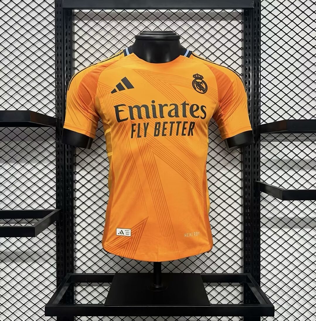 Camiseta de Fútbol Real Madrid Visitante Versión Jugador 2024/2025 Calidad Tailandesa — Vista 4