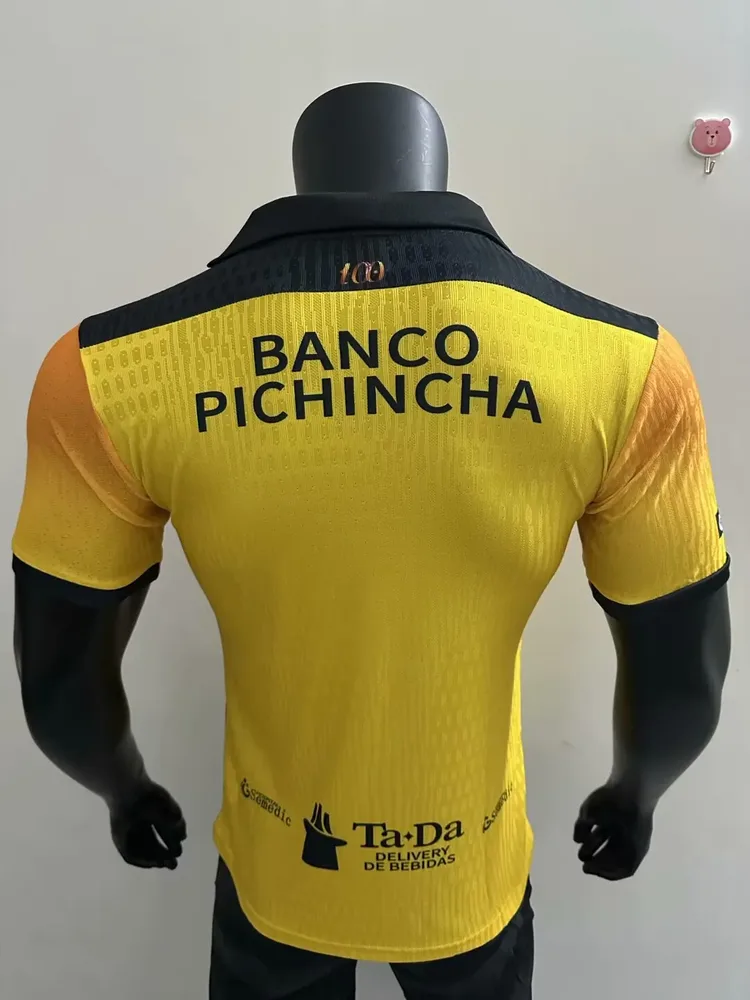 2025/2026 Barcelona Versión Jugador Centenario Camiseta Fútbol Calidad Tailandesa — Vista 2