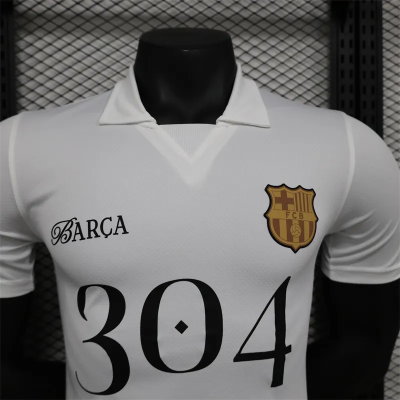 2024/2025 Versión Jugador Barcelona 304 Aniversario Edición Camiseta Calidad Tailandesa — Vista 10