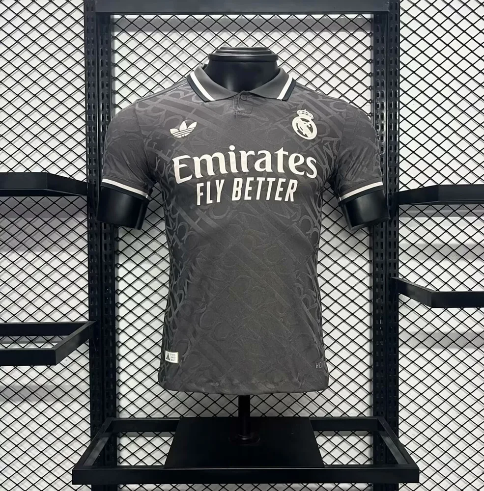 2024/2025 Versión Jugador Real Madrid Camiseta Tercera Visitante Calidad Tailandesa — Vista 1