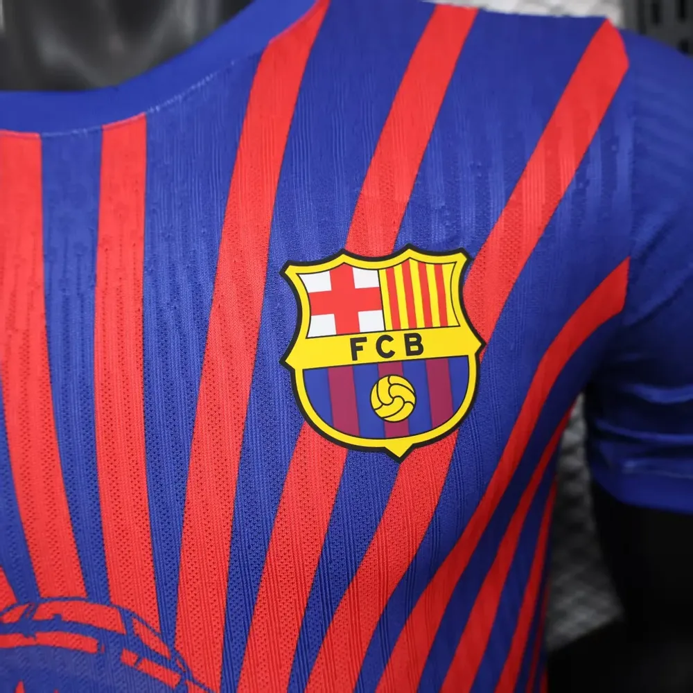 2025/2026 Camiseta Edición Especial 15 Barcelona Versión Jugador Calidad Tailandesa — Vista 5