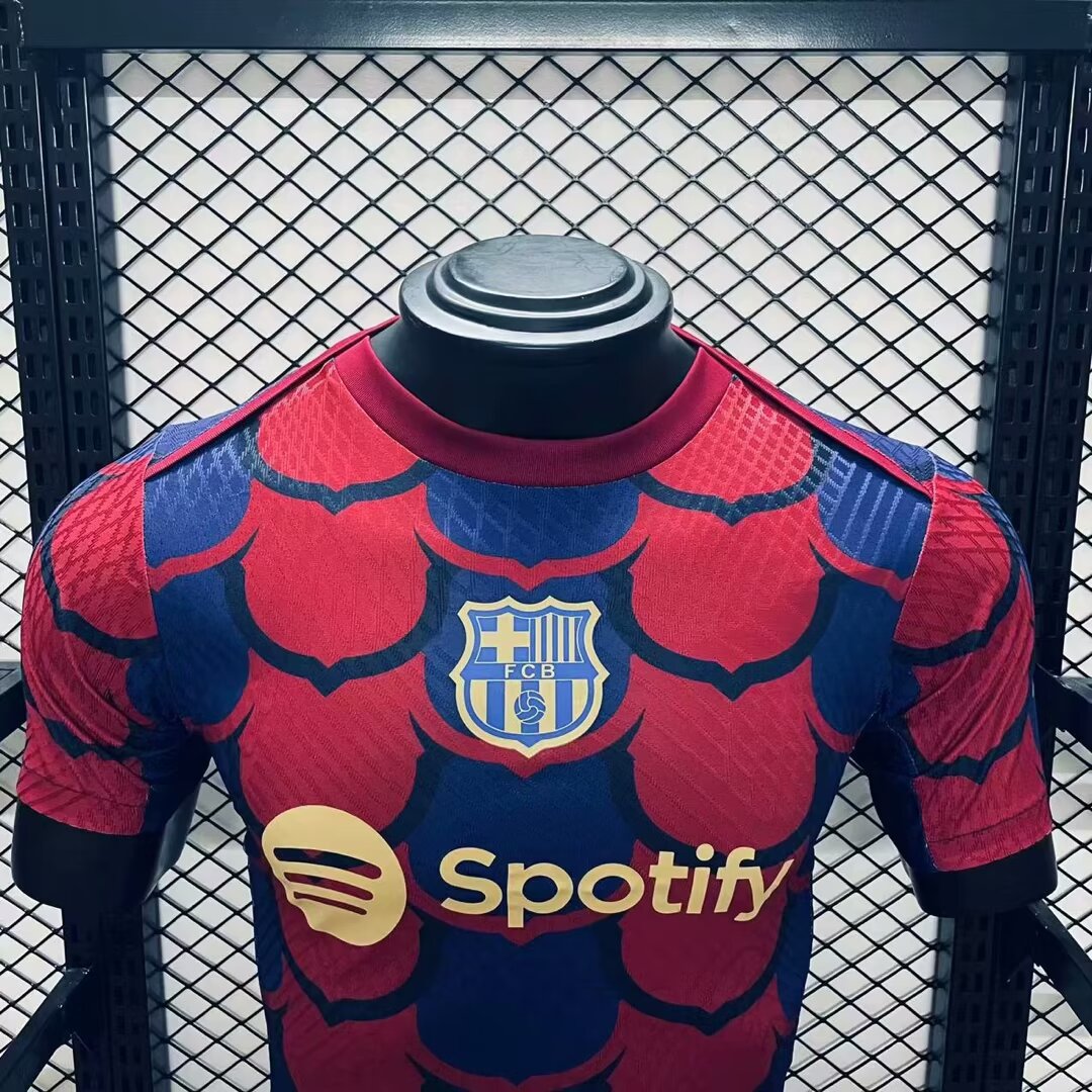 Camiseta Edición Especial Versión Jugador Barcelona 2024/2025 Calidad Tailandesa — Vista 6