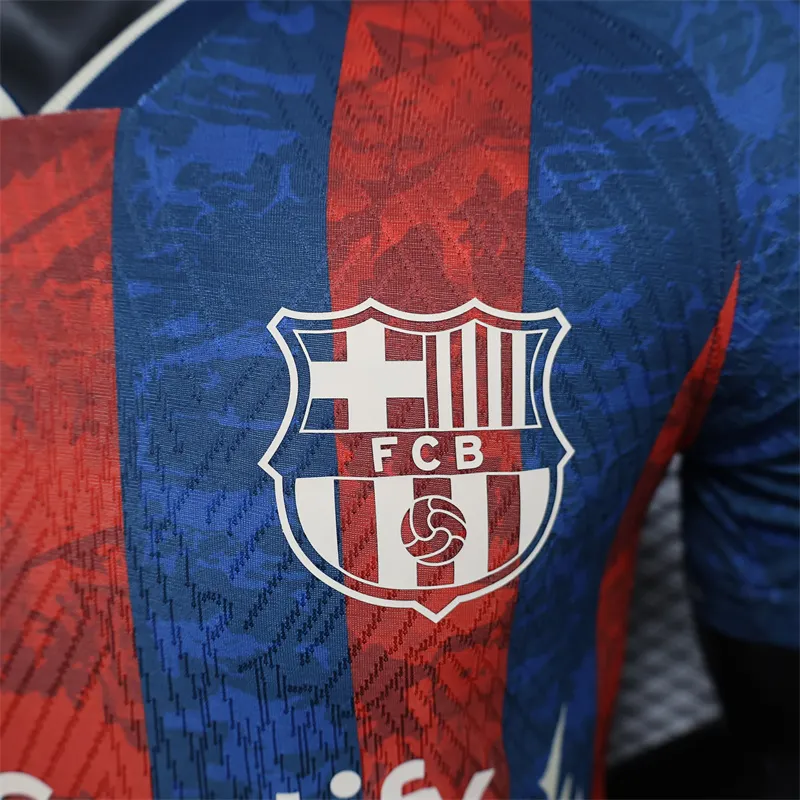 2024/2025 Camiseta Edición Especial Rayas Versión Jugador Barcelona Calidad Tailandesa — Vista 14