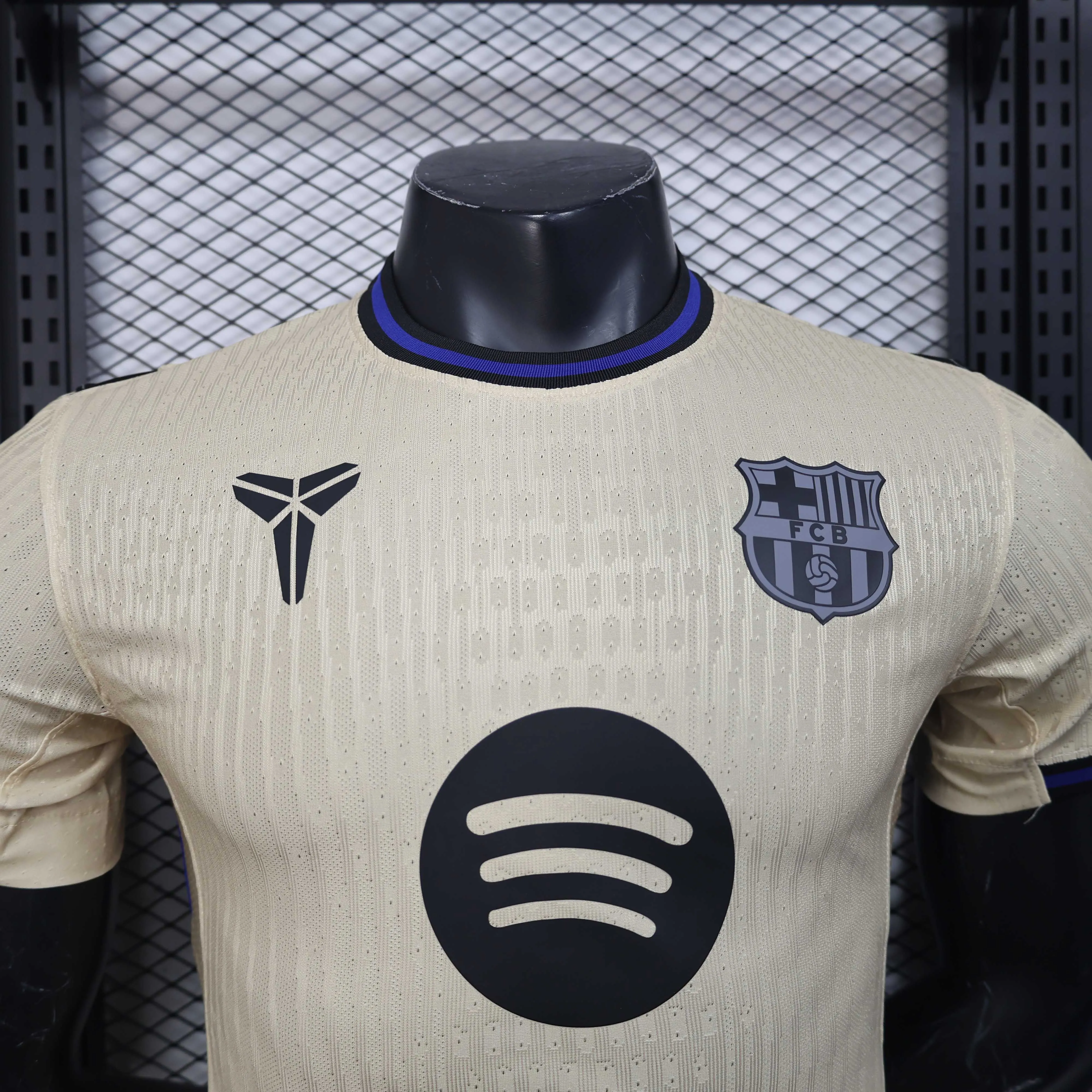2025/2026 Versión Jugador Barcelona Visitante Camiseta de Fútbol Calidad Tailandesa — Vista 15