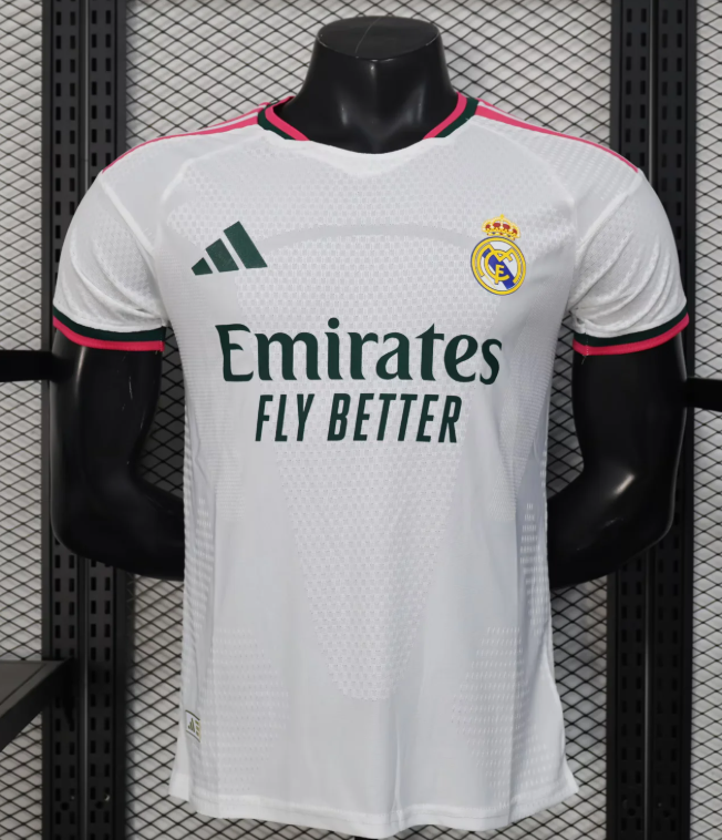 Camiseta de Fútbol Real Madrid Local 2026/2027 Versión Jugador Calidad Tailandesa — Vista 9