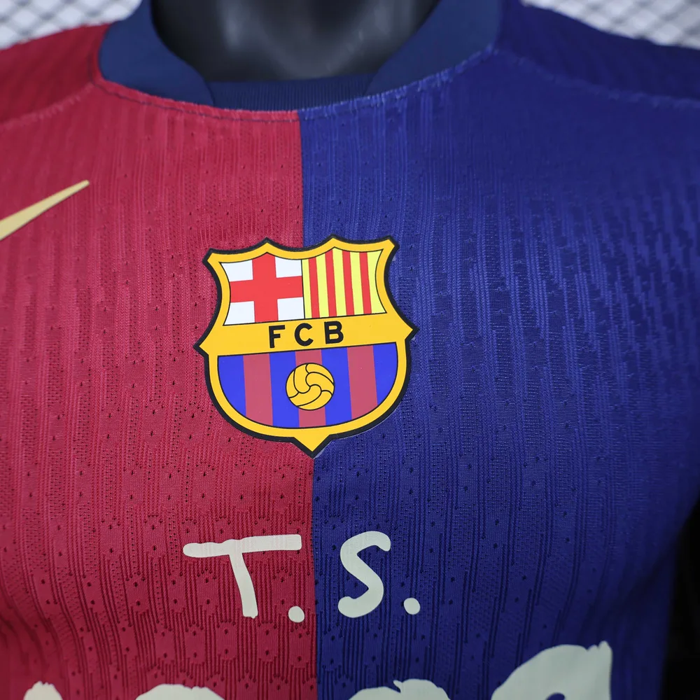 2025/2026 Camiseta de Fútbol Local 1989 Publicidad del Barcelona Versión Jugador Calidad Tailandesa — Vista 5
