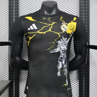 2025/2026 Camiseta de Fútbol Versión Jugador Real Madrid Colaboración Con Marvel 02 Calidad Tailandesa — Vista 1