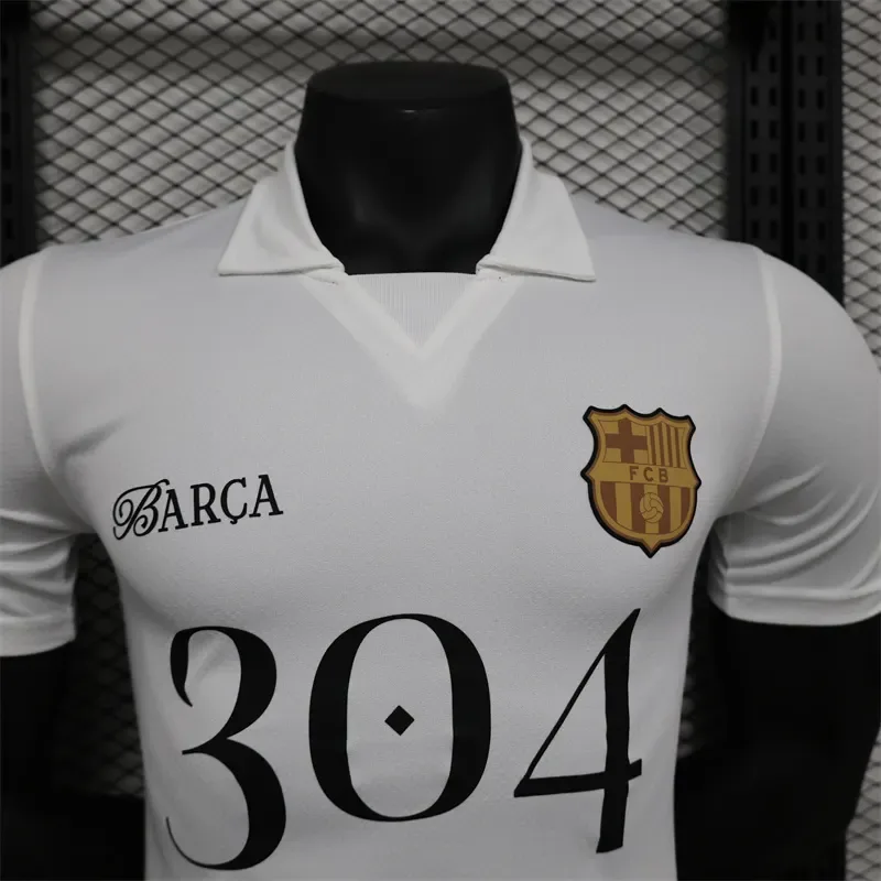 2024/2025 Versión Jugador Barcelona 304 Aniversario Edición Camiseta Calidad Tailandesa — Vista 3