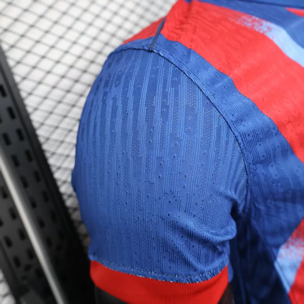 2025/2026 Versión Jugador Camiseta de Fútbol Cuarta Visitante del Barcelona Calidad Tailandesa — Vista 6