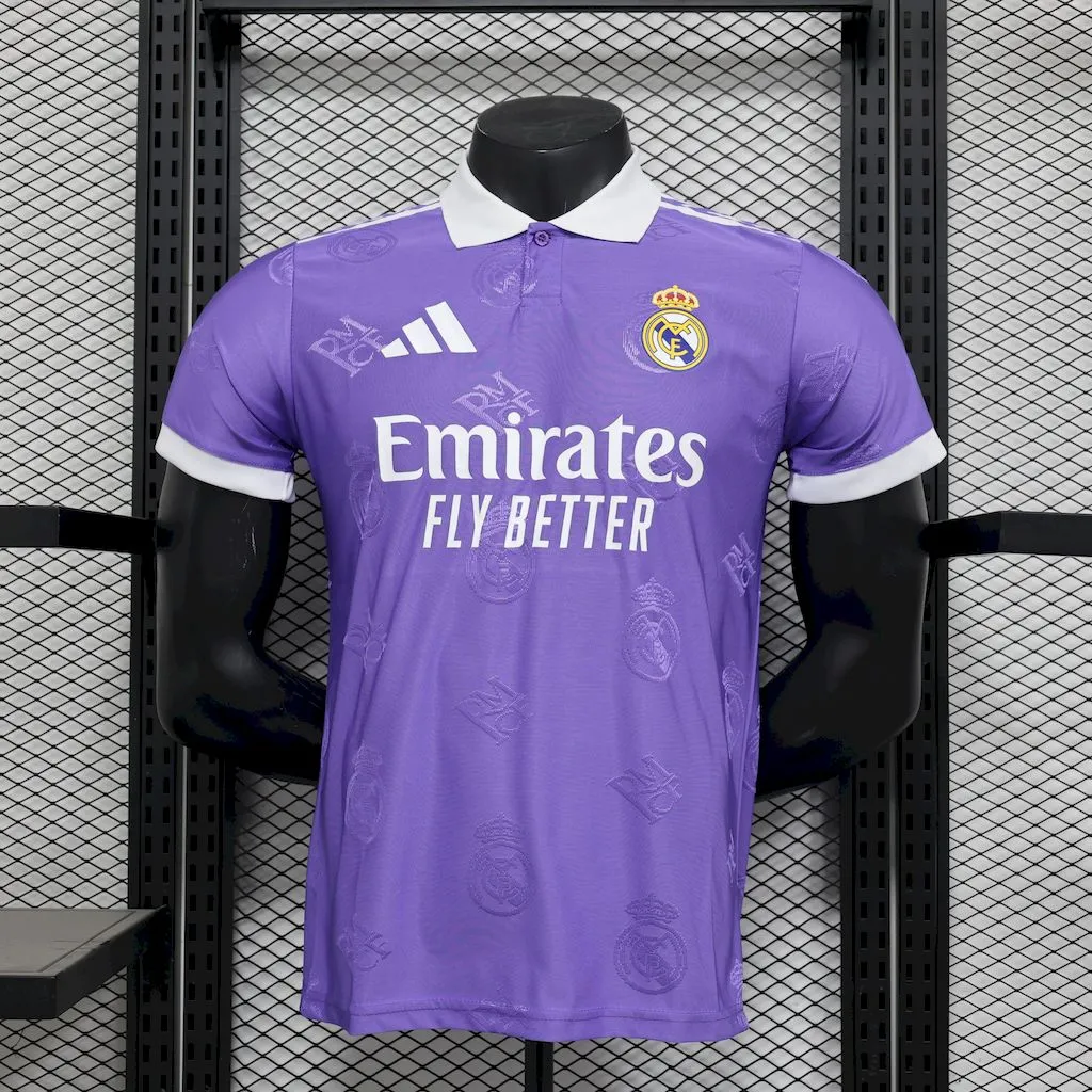 2025/2026 Versión Jugador Edición Especial Real Madrid 01 Camiseta de Fútbol Calidad Tailandesa — Vista 8