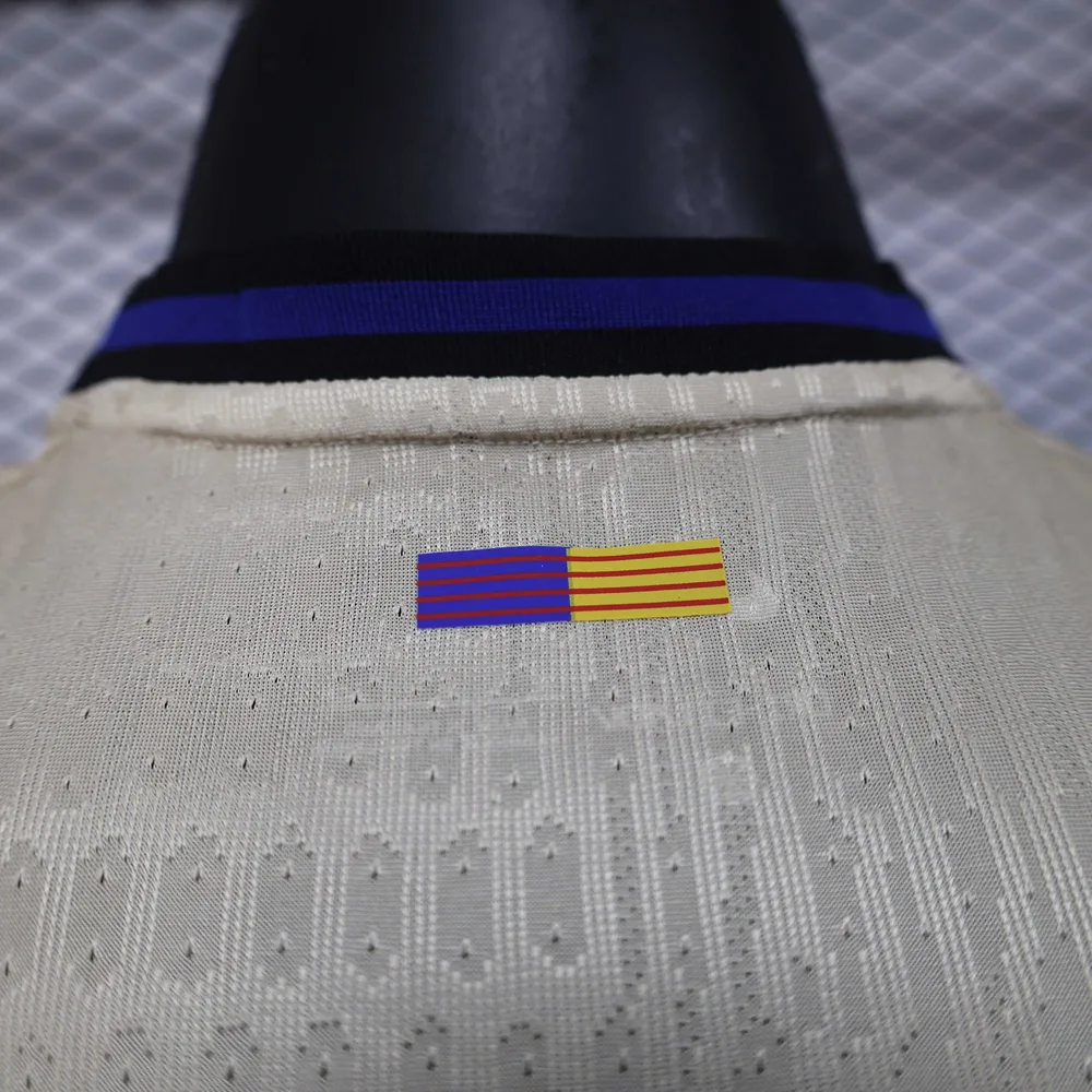 2025/2026 Versión Jugador Barcelona Visitante Camiseta de Fútbol Calidad Tailandesa — Vista 6
