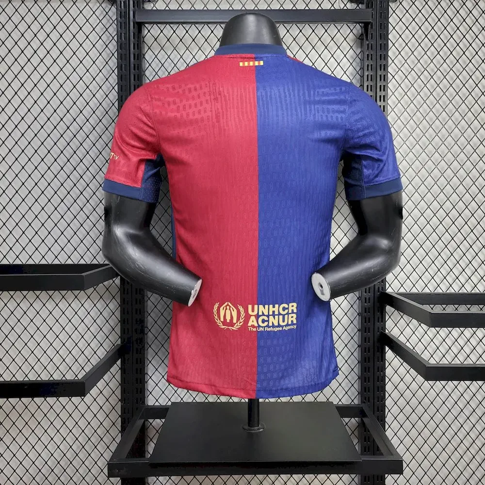 2024/2025 Camiseta Patrocinador Local Coldplay Versión Jugador Barcelona Calidad Tailandesa — Vista 2