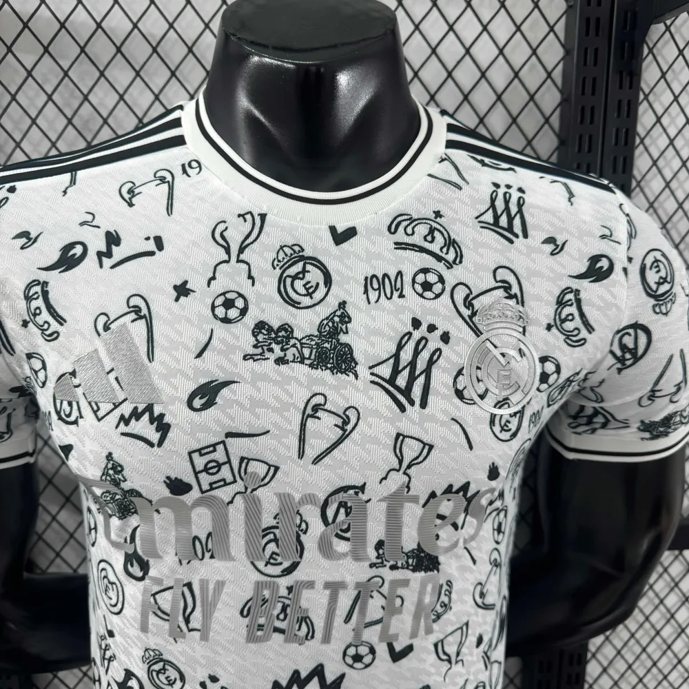 2025/2026 Camiseta Edición Especial 44 Real Madrid Versión Jugador Calidad Tailandesa — Vista 3