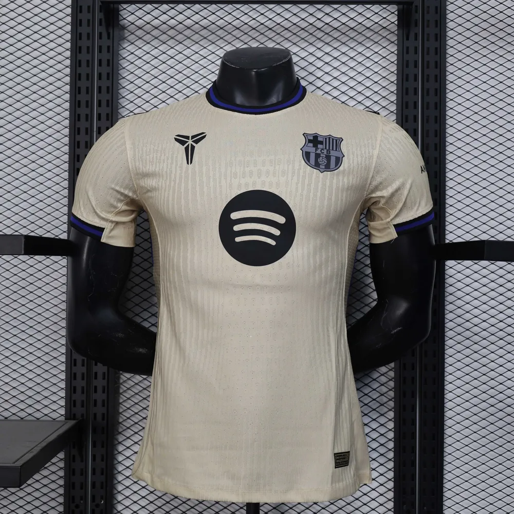 2025/2026 Versión Jugador Barcelona Visitante Camiseta de Fútbol Calidad Tailandesa — Vista 1
