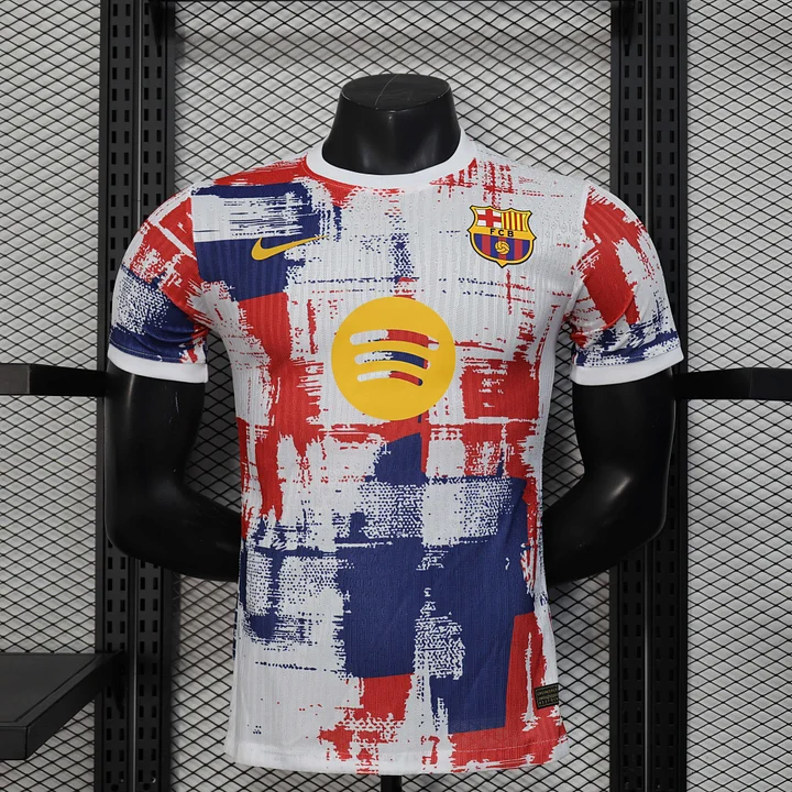 2025/2026 Versión Jugador Barcelona Edición Especial 16 Camiseta de Fútbol Calidad Tailandesa — Vista 1