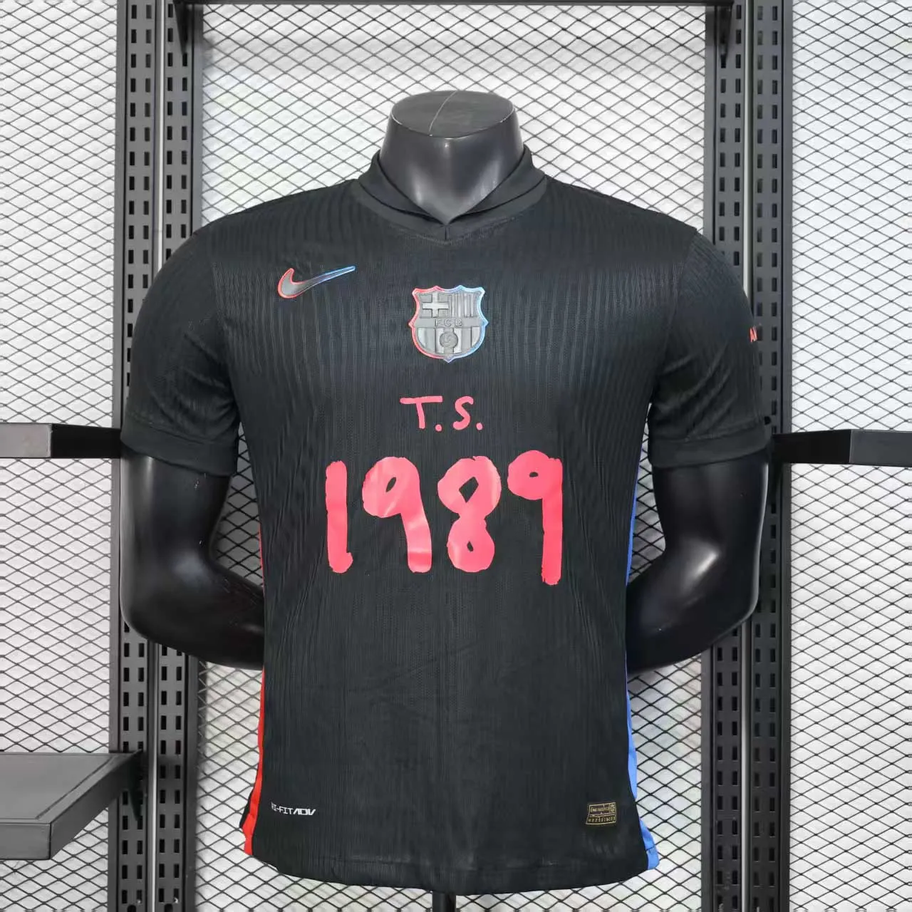 2025/2026 Camiseta de Fútbol Visitante 1989 Publicidad del Barcelona Versión Jugador Calidad Tailandesa — Vista 11