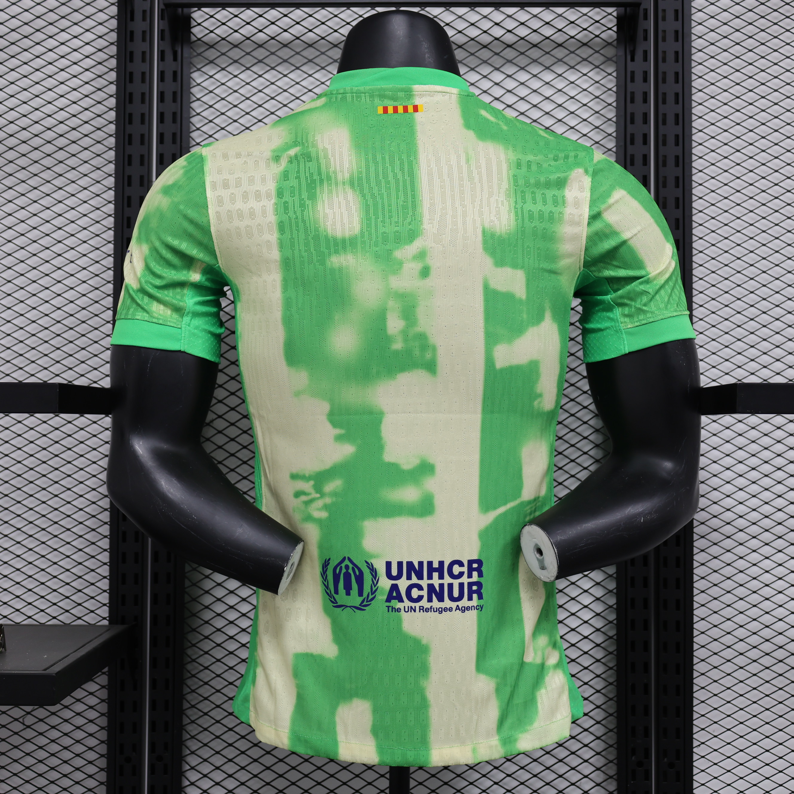 Camiseta de Fútbol Versión Jugador Tercera Equipación Visitante Barcelona 2024/2025 — Vista 11