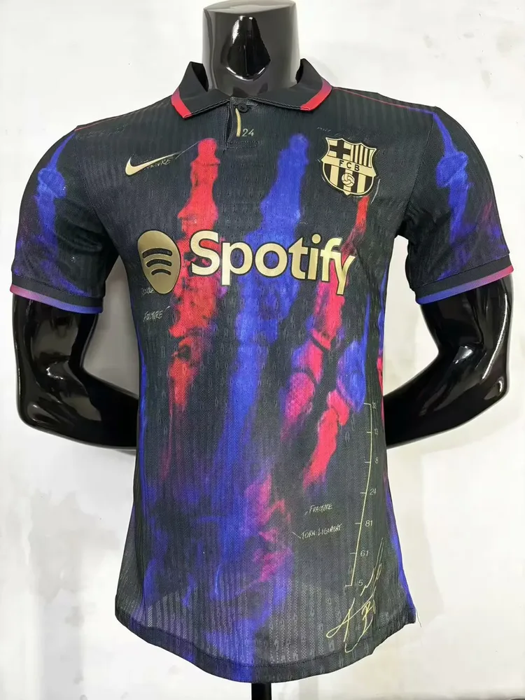 2025/2026 Versión Jugador Edición Especial Barcelona Camiseta de Fútbol Calidad Tailandesa — Vista 1