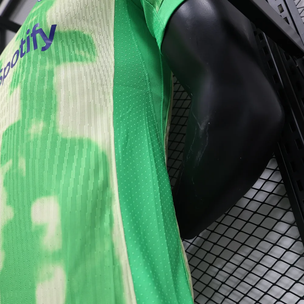 Camiseta de Fútbol Versión Jugador Tercera Equipación Visitante Barcelona 2024/2025 — Vista 5