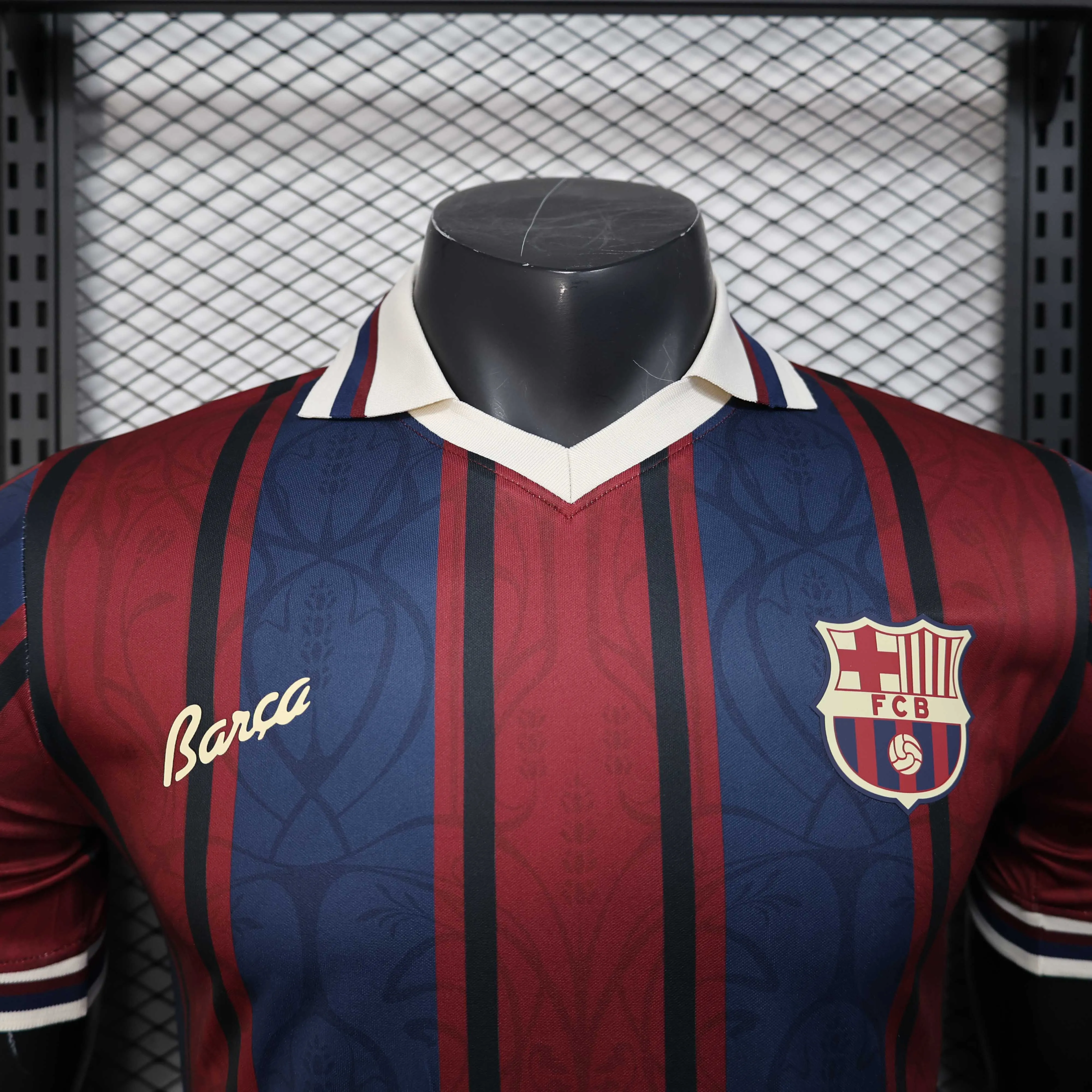 2025/2026 Barcelona Versión Jugador 125 Aniversario Camiseta Fútbol Calidad Tailandesa — Vista 11