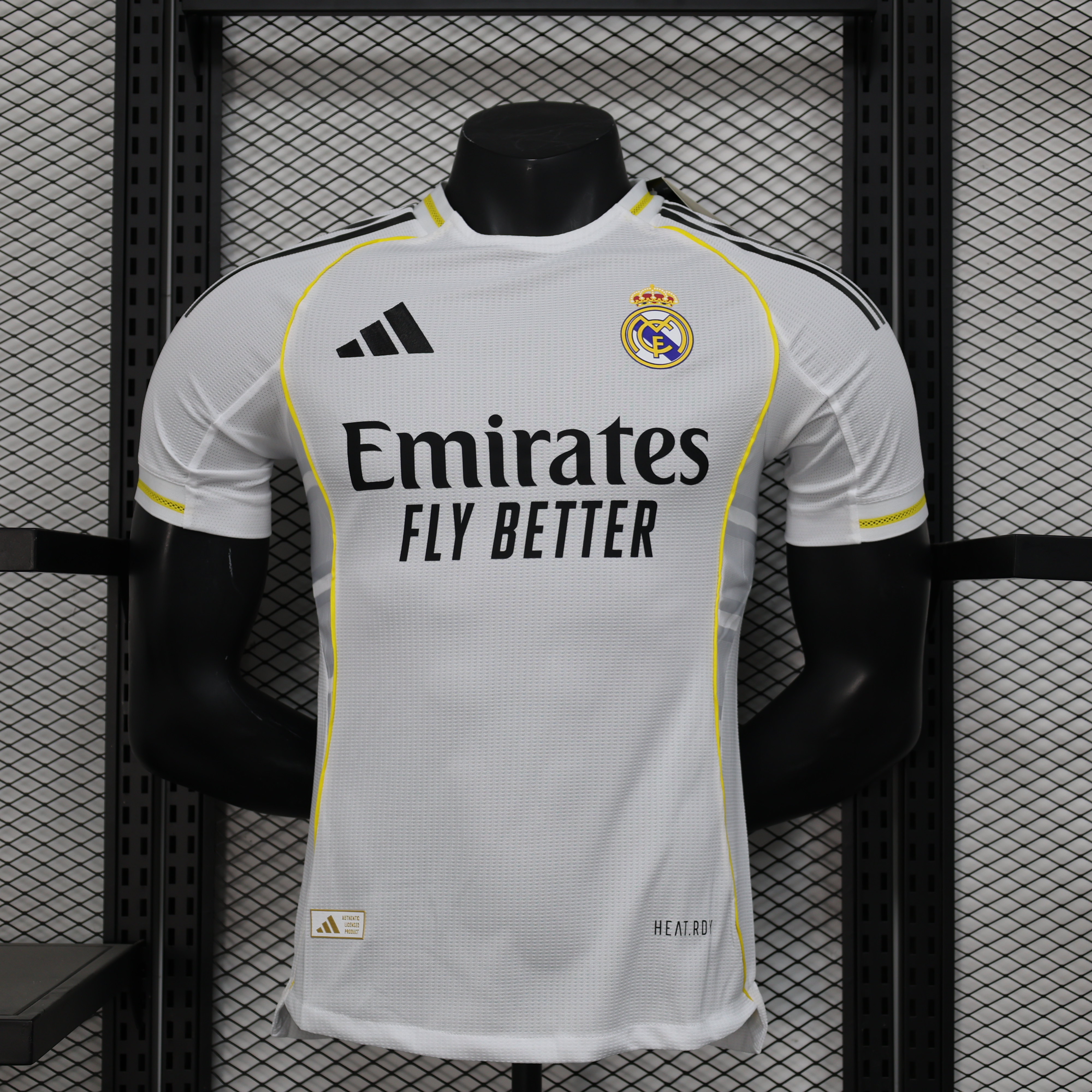 2025/2026 Versión Jugador Real Madrid Camiseta Local Calidad Tailandesa — Vista 11