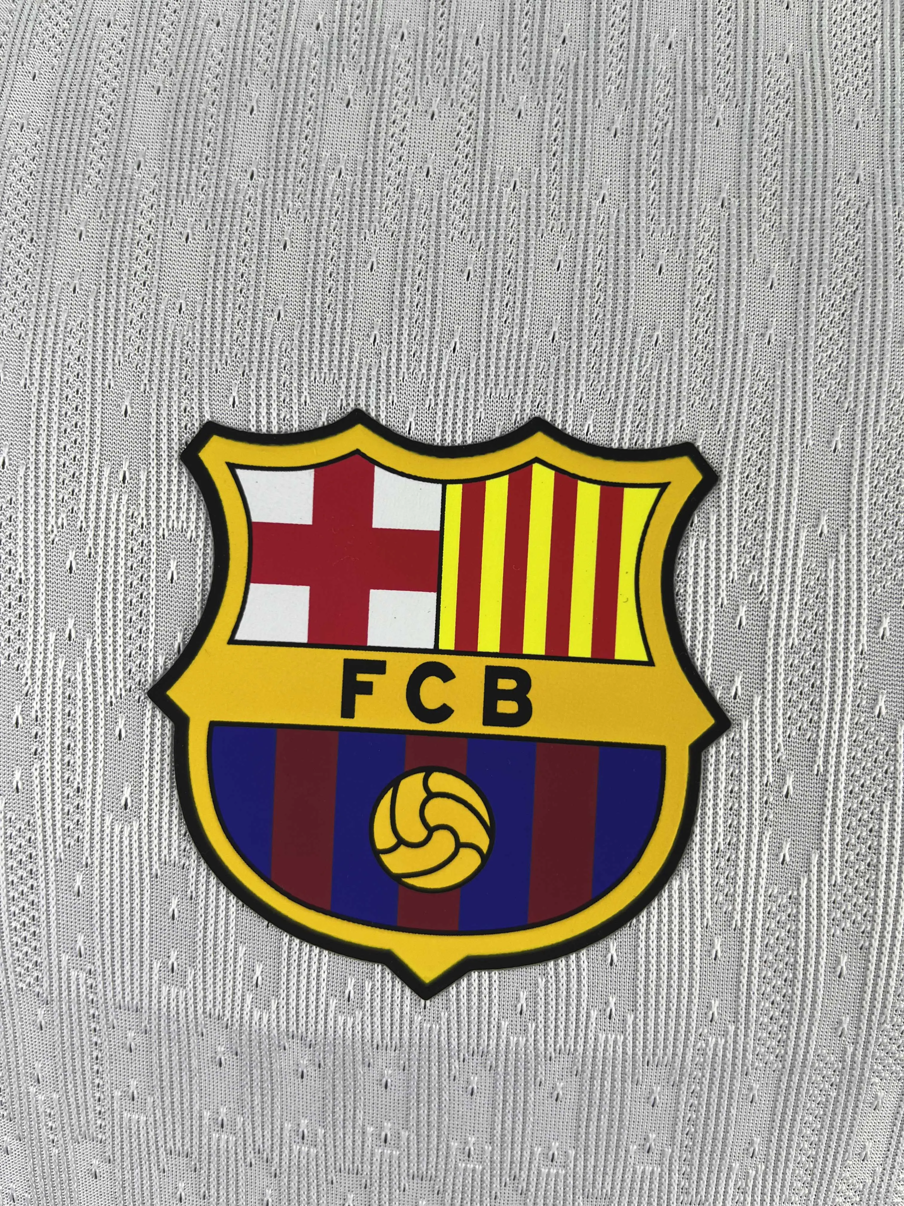 2025/2026 Versión Jugador Barcelona Camiseta Fútbol Blanca Coldplay Calidad Tailandesa — Vista 15