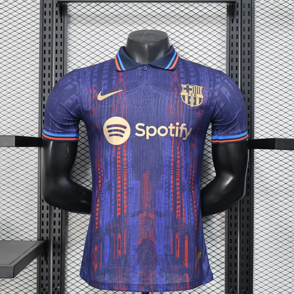 2025/2026 Barcelona Versión Jugador Edición Especial 10 Camiseta de Fútbol Calidad Tailandesa — Vista 1